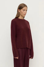 ARIEL KNIT | MERLOT