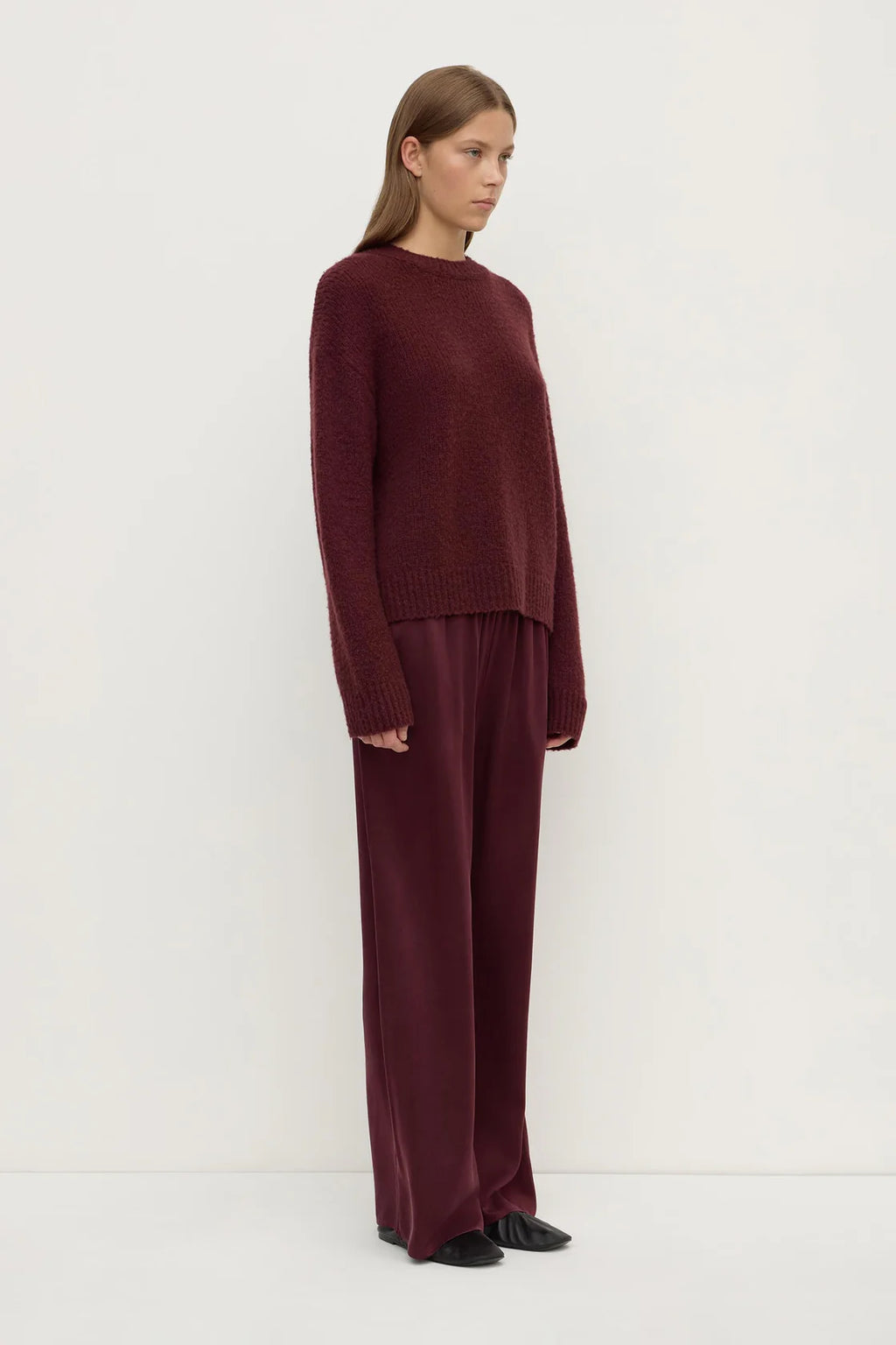 ARIEL KNIT | MERLOT