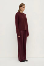 ARIEL KNIT | MERLOT
