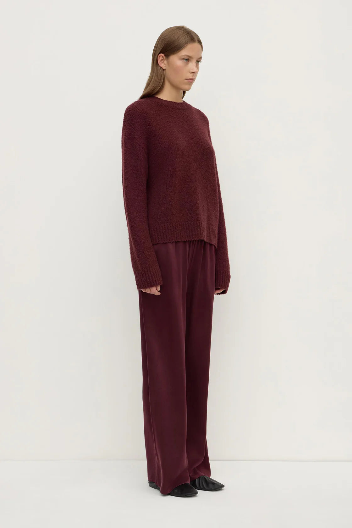 ARIEL KNIT | MERLOT