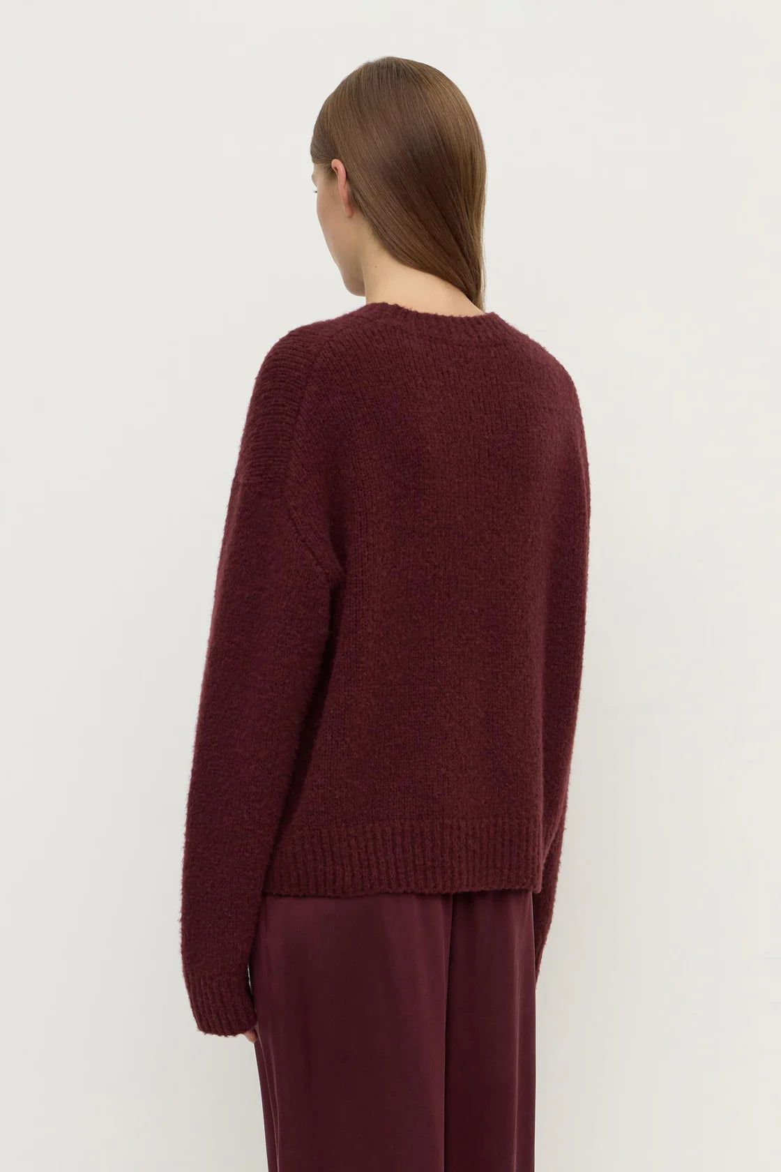 ARIEL KNIT | MERLOT
