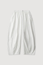 LOLA BARREL PANT | WHITE