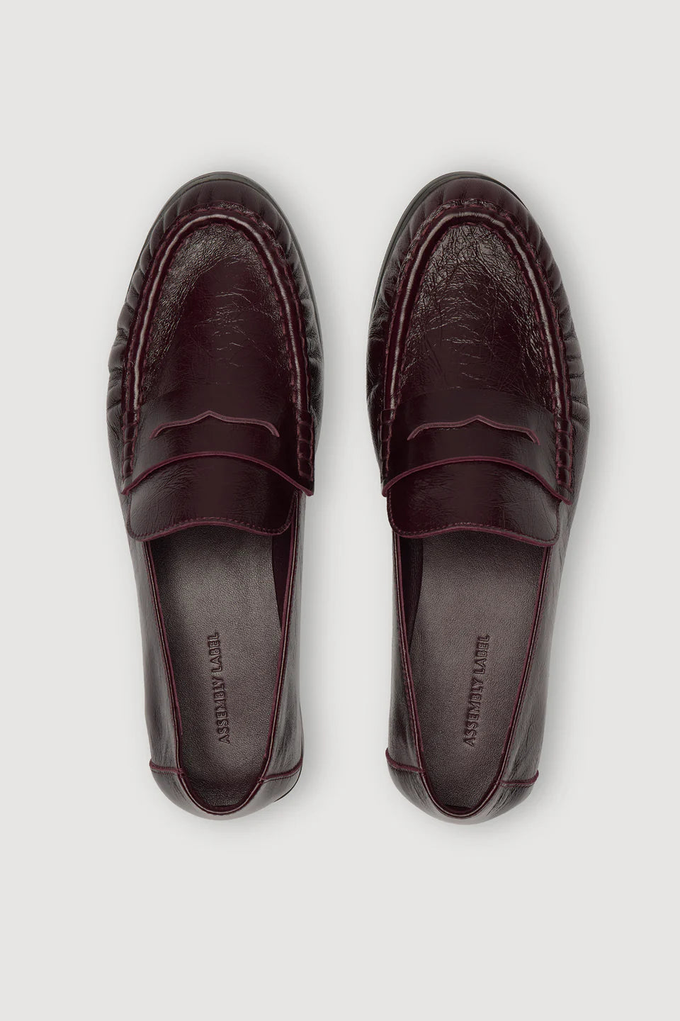 AVENUE LEATHER LOAFER | WINE
