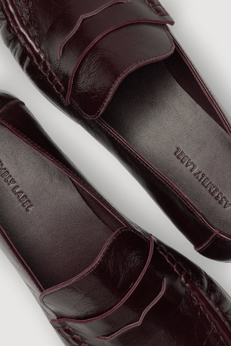AVENUE LEATHER LOAFER | WINE