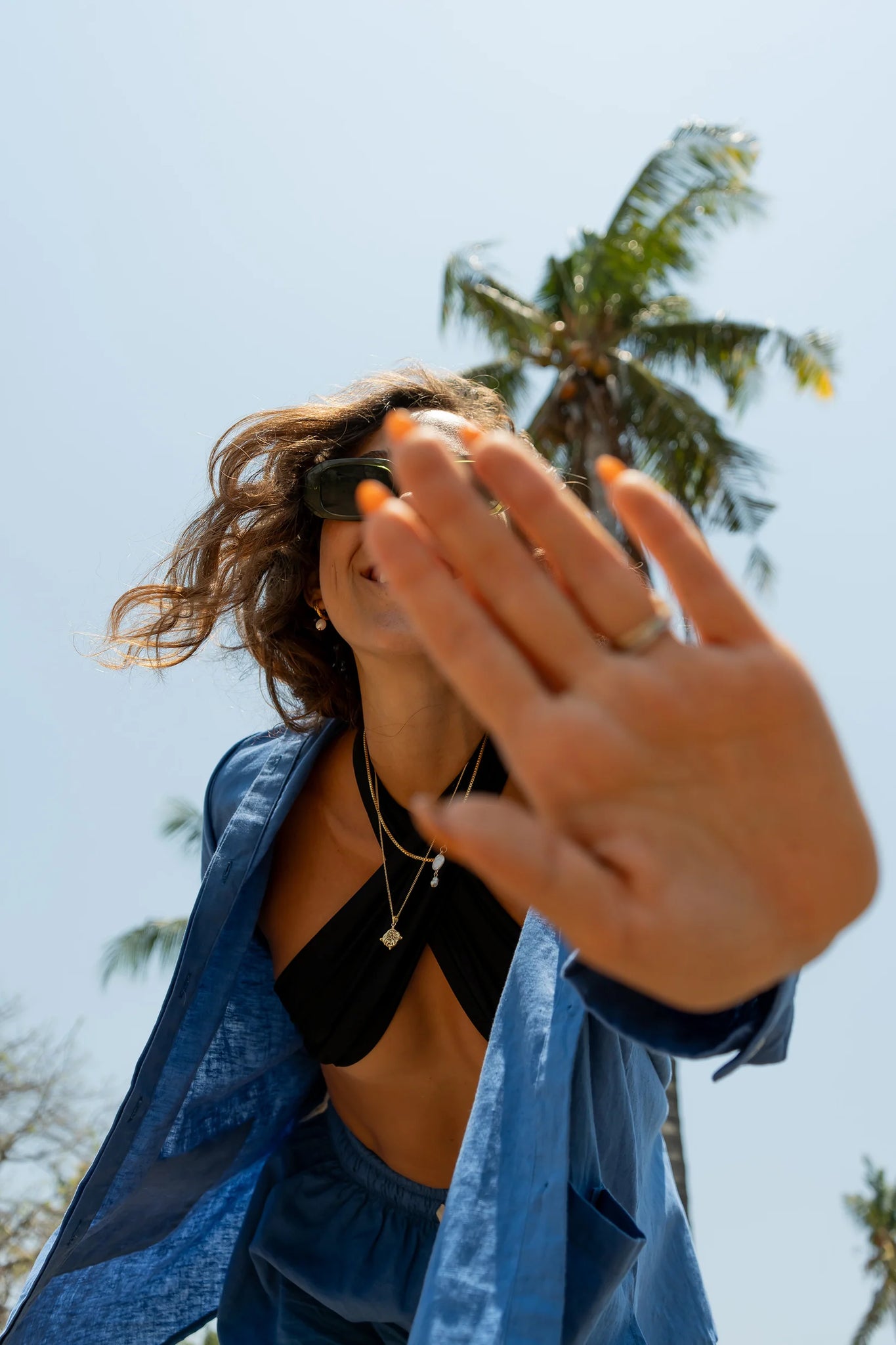 TAKE IT EASY SHIRT | BLUE