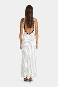 BELLA MIDI DRESS | POLKA PRINT