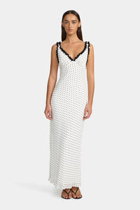 BELLA MIDI DRESS | POLKA PRINT