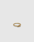 Brie Leon Knotted Ring Gold