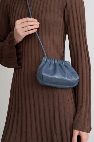 ALMA BAG MINI | MID DENIM NUBUCK