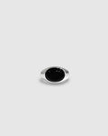SANTIAGO RING | SILVER + ONYX