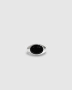 SANTIAGO RING | SILVER + ONYX