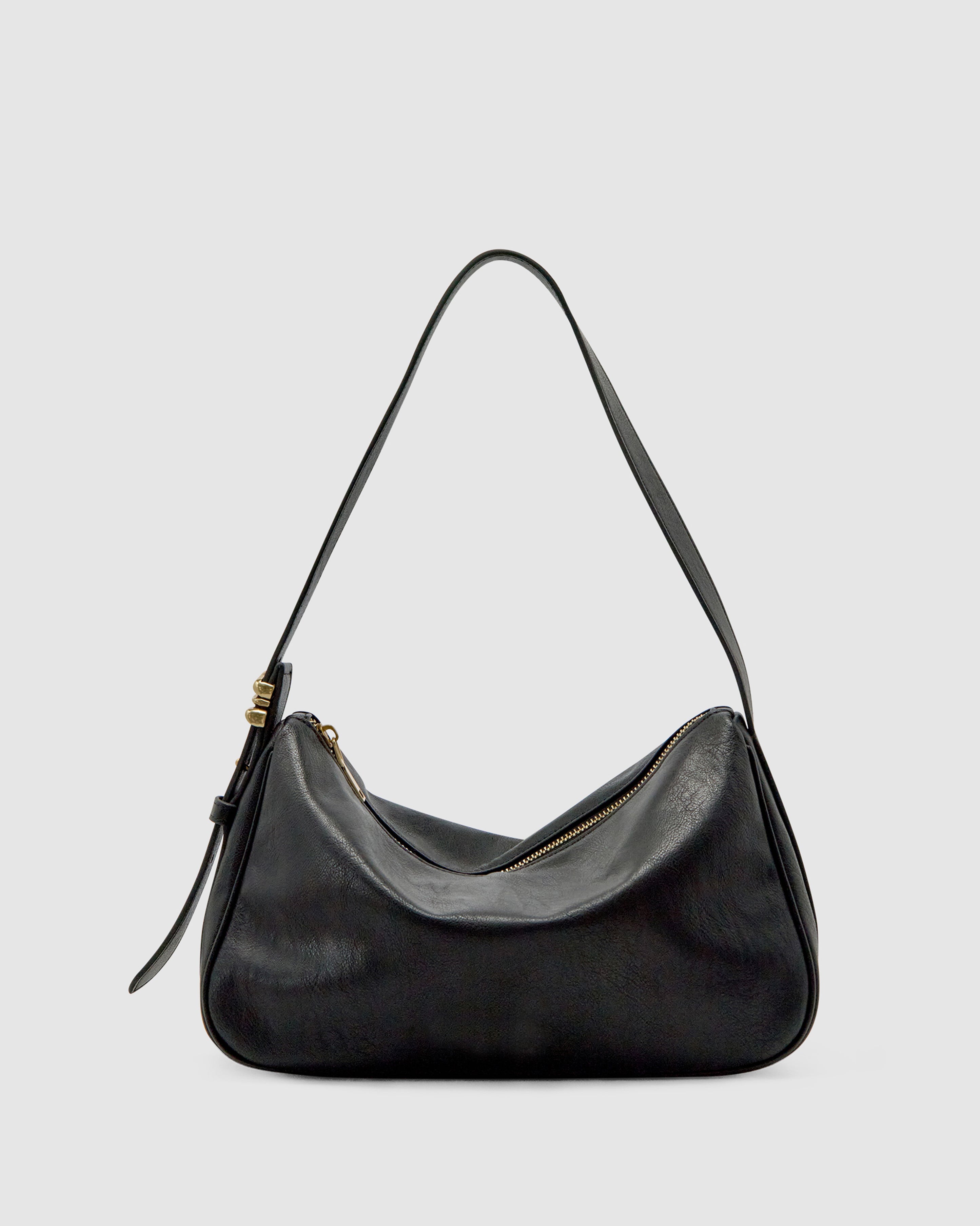 ORGANICA HOBO BAG | BLACK