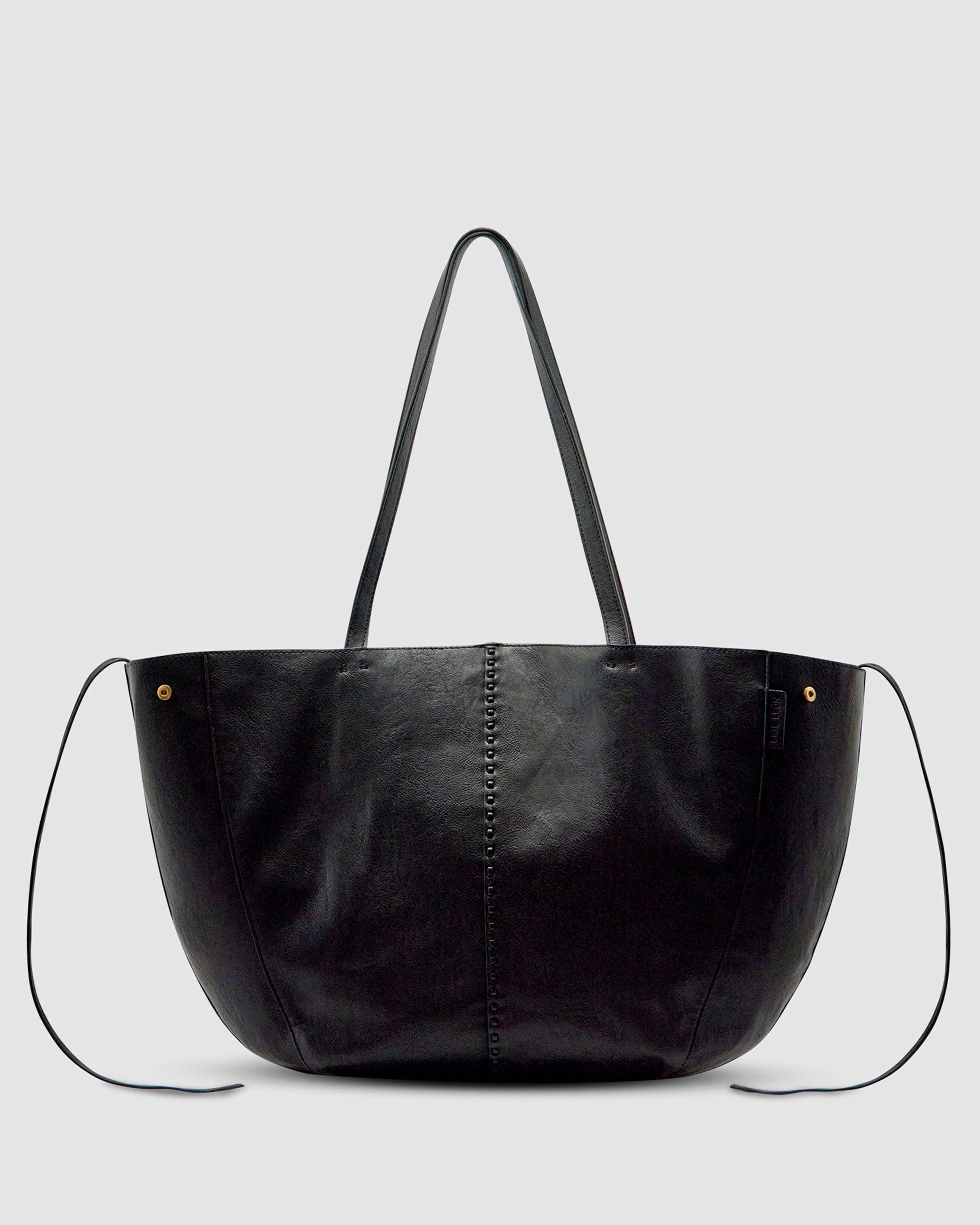 REESE MARKET TOTE BAG | BLACK