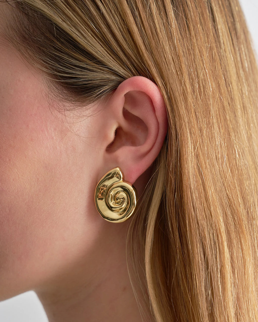 SPIRAL EARRINGS | GOLD
