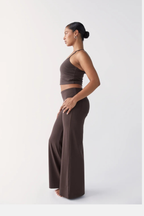 Pinky & Kamal Full Length Yin Flare Dark Brown