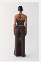 Pinky & Kamal Full Length Yin Flare Dark Brown