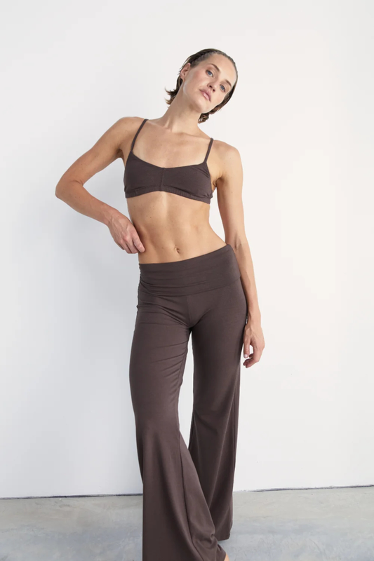 Pinky & Kamal Full Length Yin Flare Dark Brown