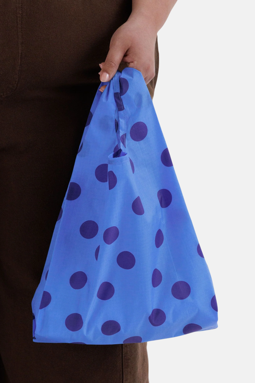 Baby Baggu Blue Polka Dot