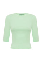 Olga Joan Baby V-Neck Top Menta