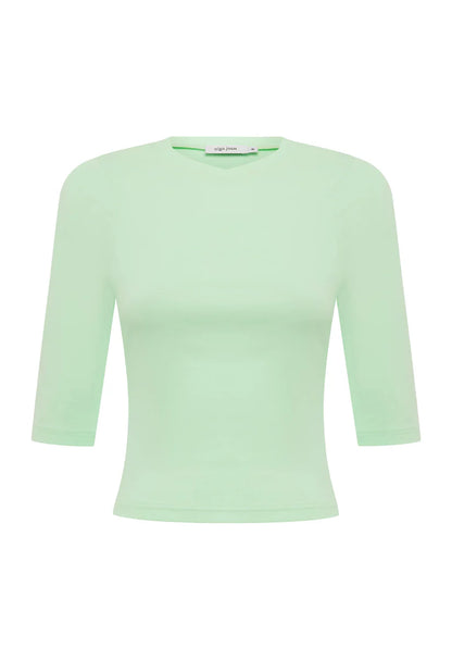 Olga Joan Baby V-Neck Top Menta