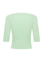 Olga Joan Baby V-Neck Top Menta
