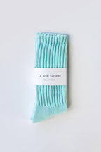 Le Bon Shoppe Ballet Sock Aqua