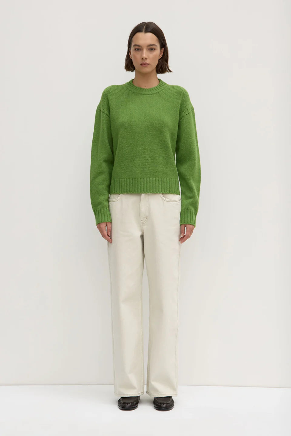 BEAU WOOL MERINO KNIT | TARRAGON
