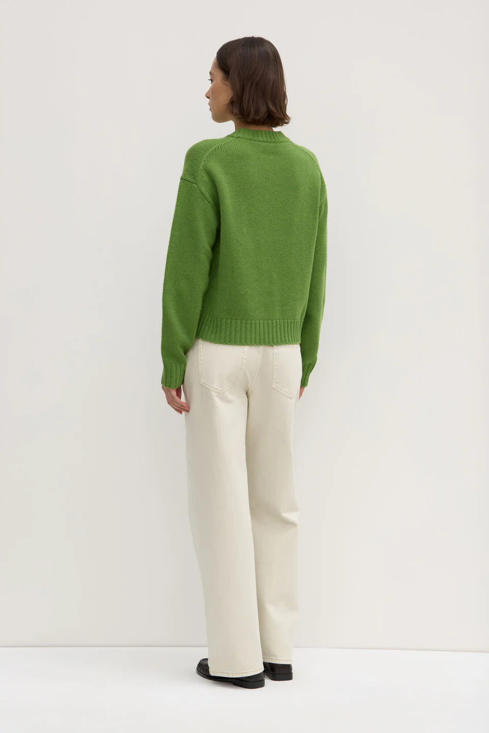 BEAU WOOL MERINO KNIT | TARRAGON