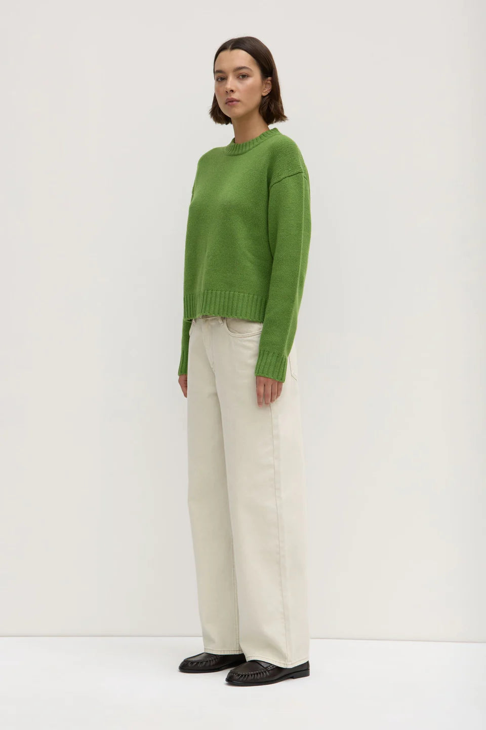 BEAU WOOL MERINO KNIT | TARRAGON