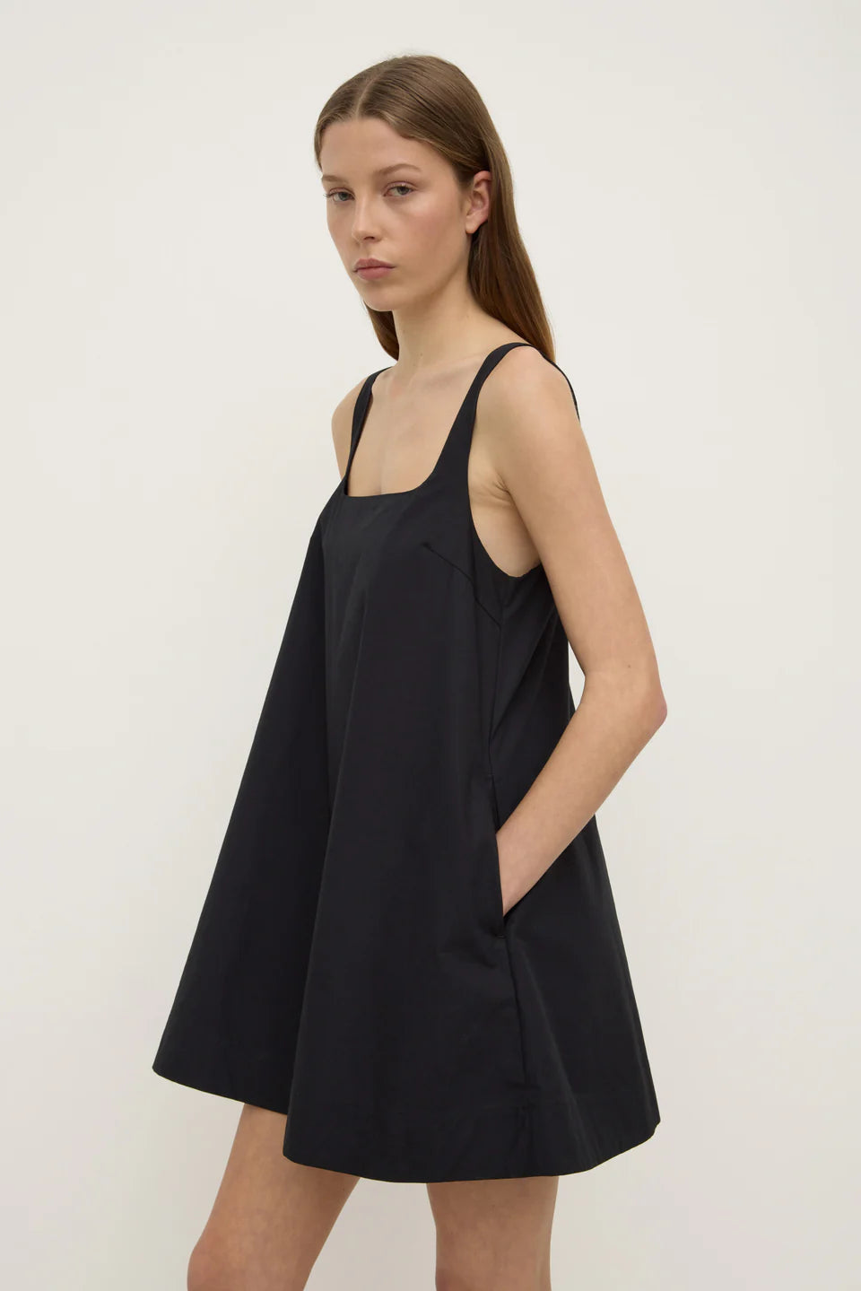 BECCA MINI DRESS | BLACK
