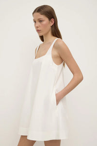 BECCA MINI DRESS | WHITE