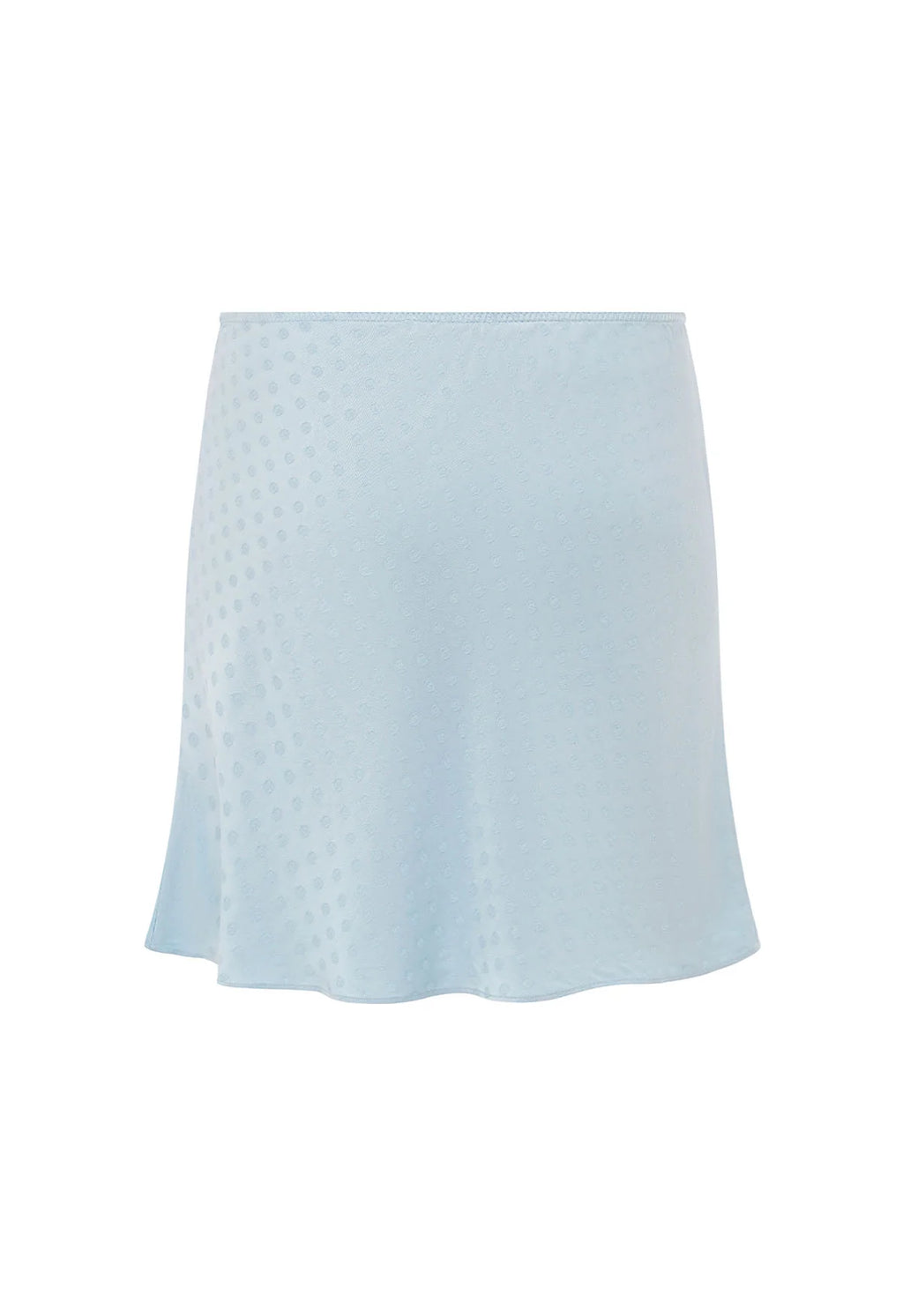 BIAS MINI SKIRT | JACQUARD CIELO