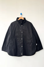 Le Bon Shoppe Blair Waxed Cotton Jacket Black