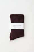 BREEZY SNEAKER SOCKS | DARK CACAO