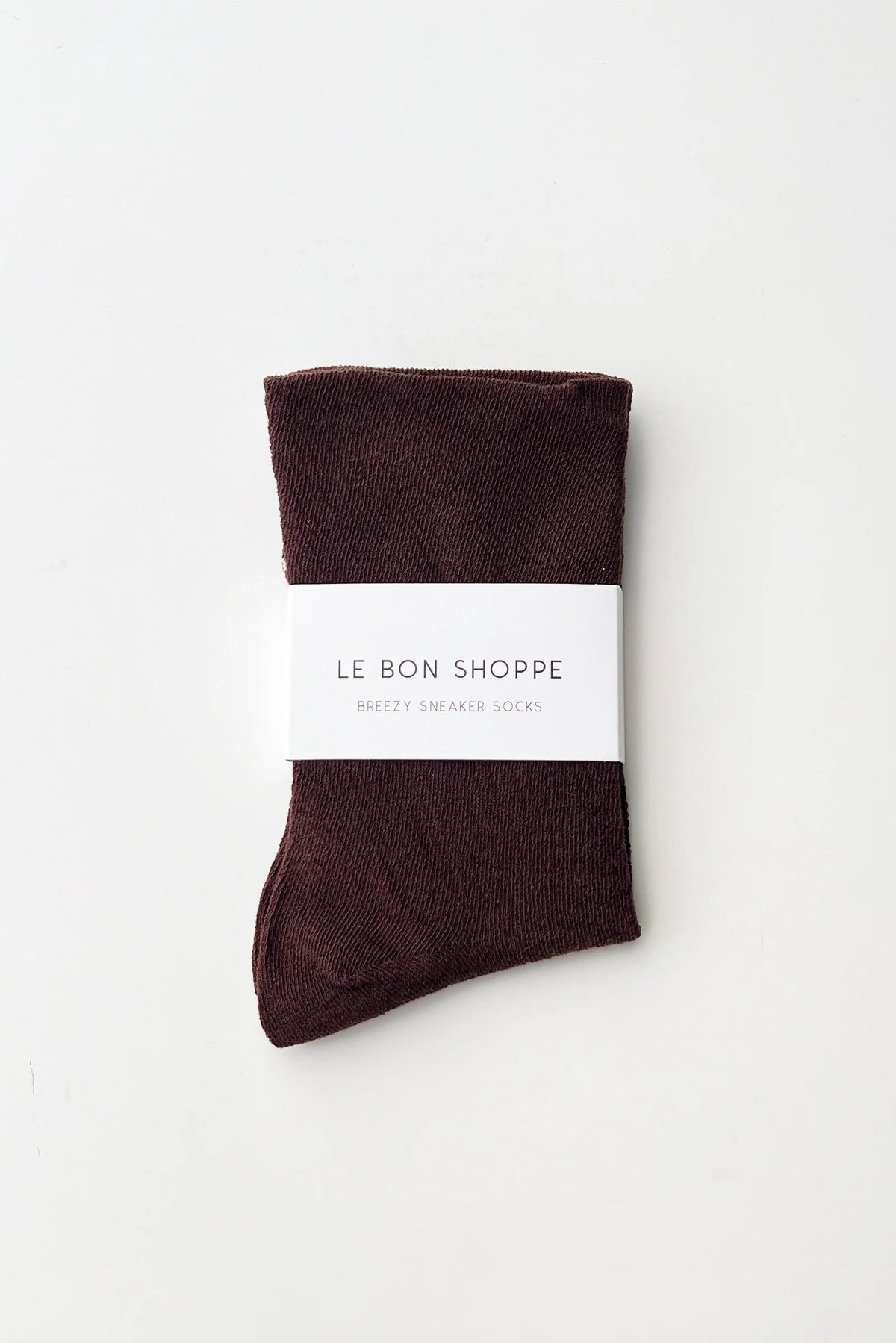 Le Bon Shoppe Breezy Sneaker Socks Dark Cacao