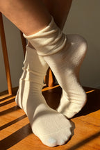 Le Bon Shoppe Breezy Sneaker Socks Naturel