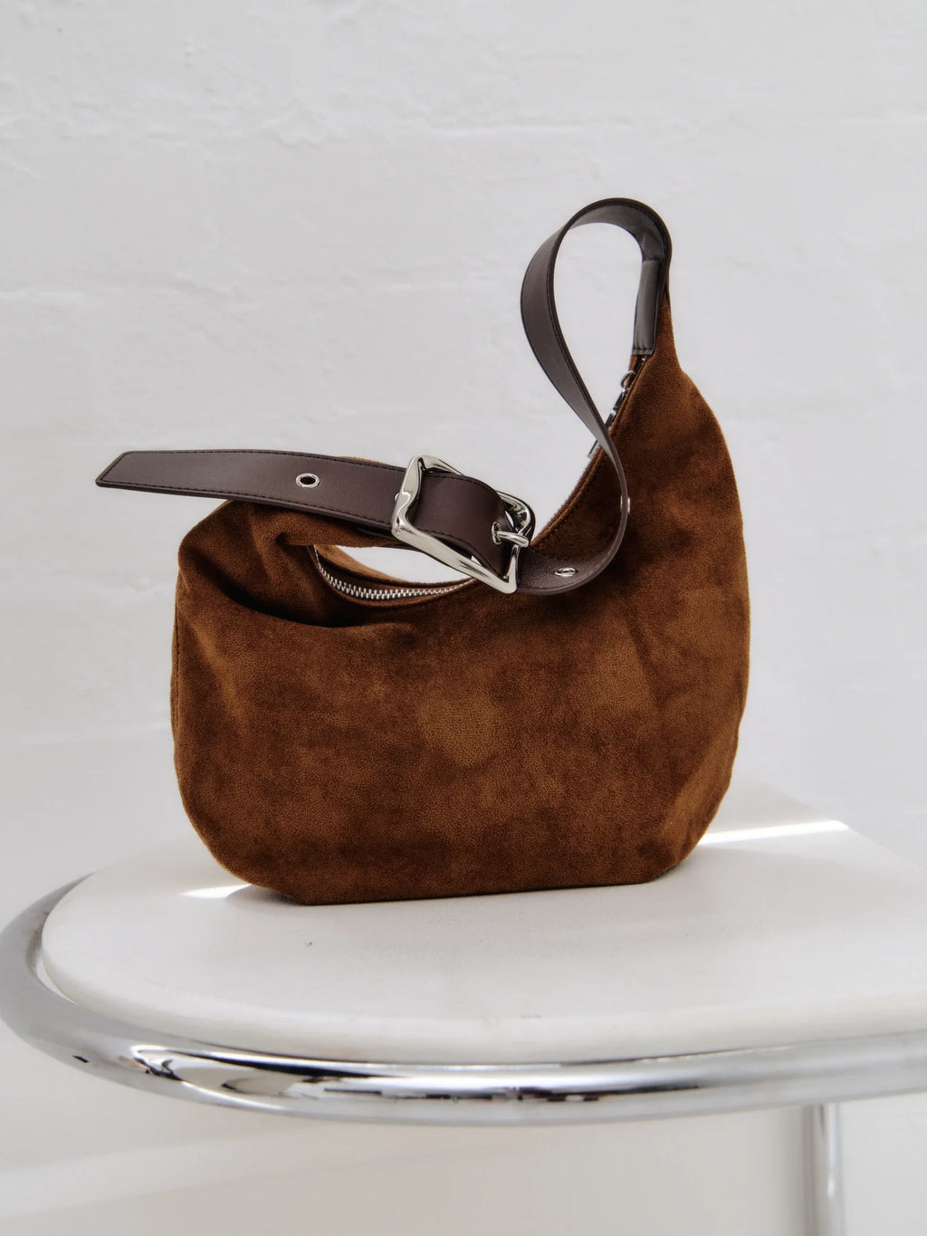 EVERYDAY CROISSANT BAG | CHESTNUT