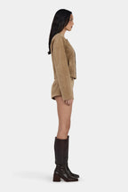 CADENCE CORD JACKET | TAN