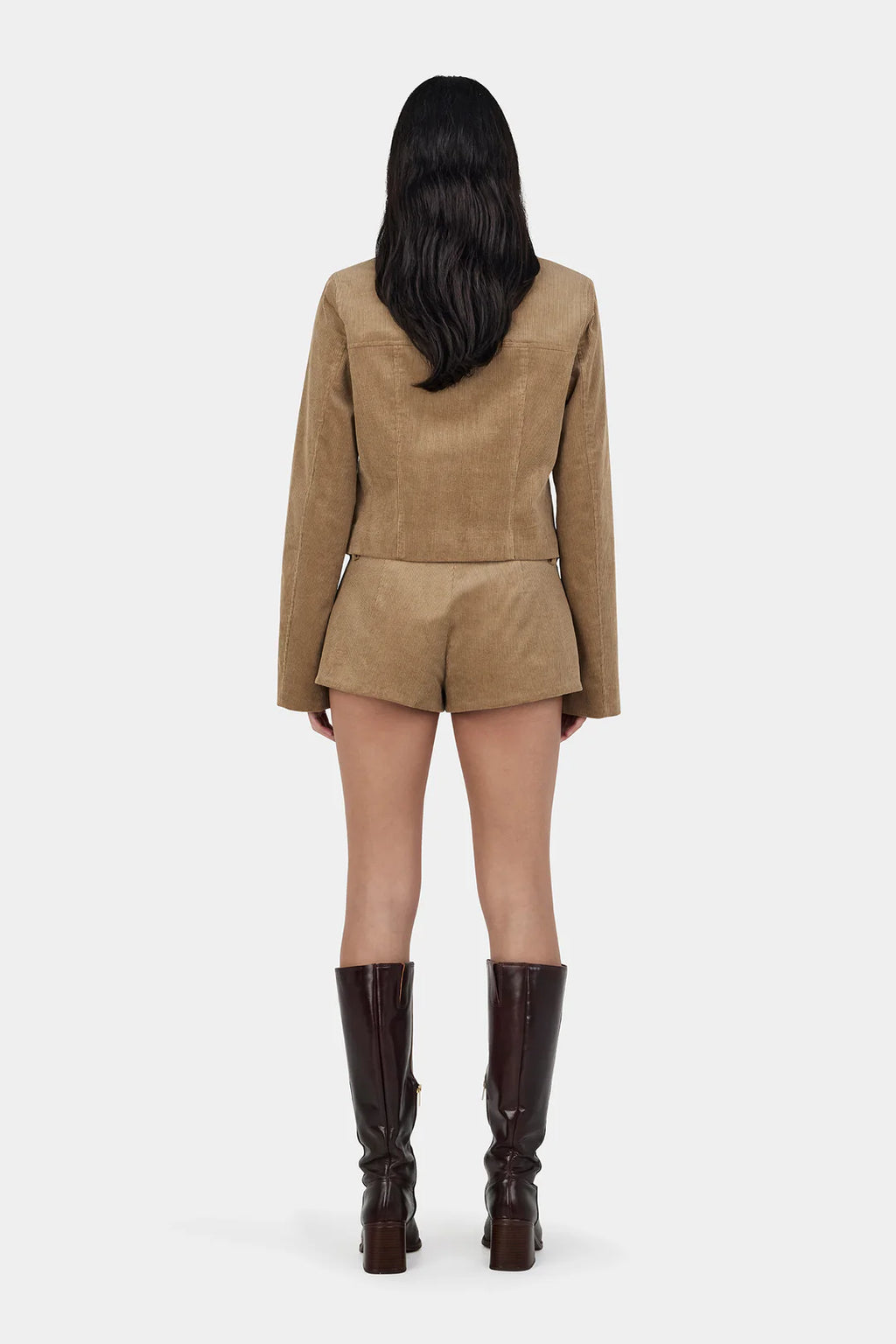 CADENCE CORD JACKET | TAN