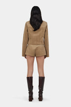 CADENCE CORD JACKET | TAN