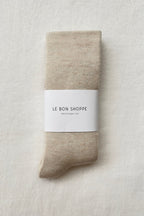 Le Bon Shoppe Camper Socks Oatmeal