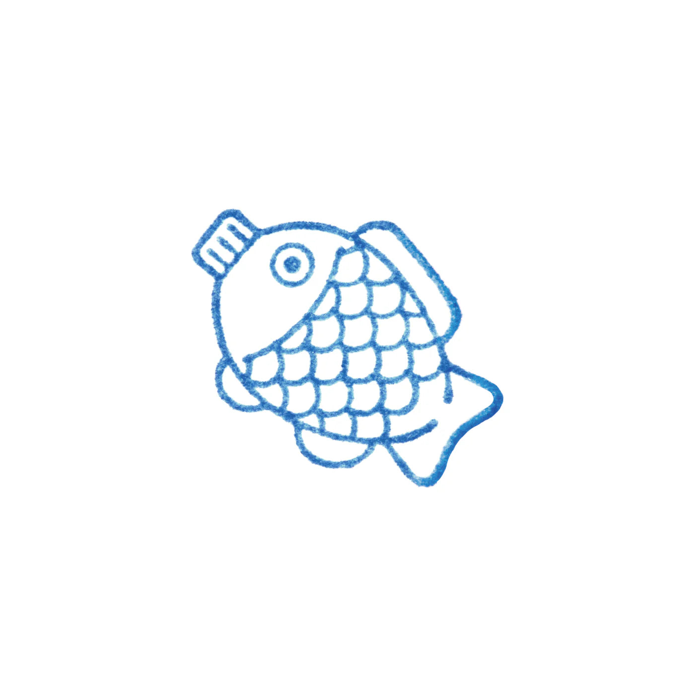 KORI JIRUSHI ICE CUBE STAMP | SMALL SOY SAUCE FISH | KING JIM