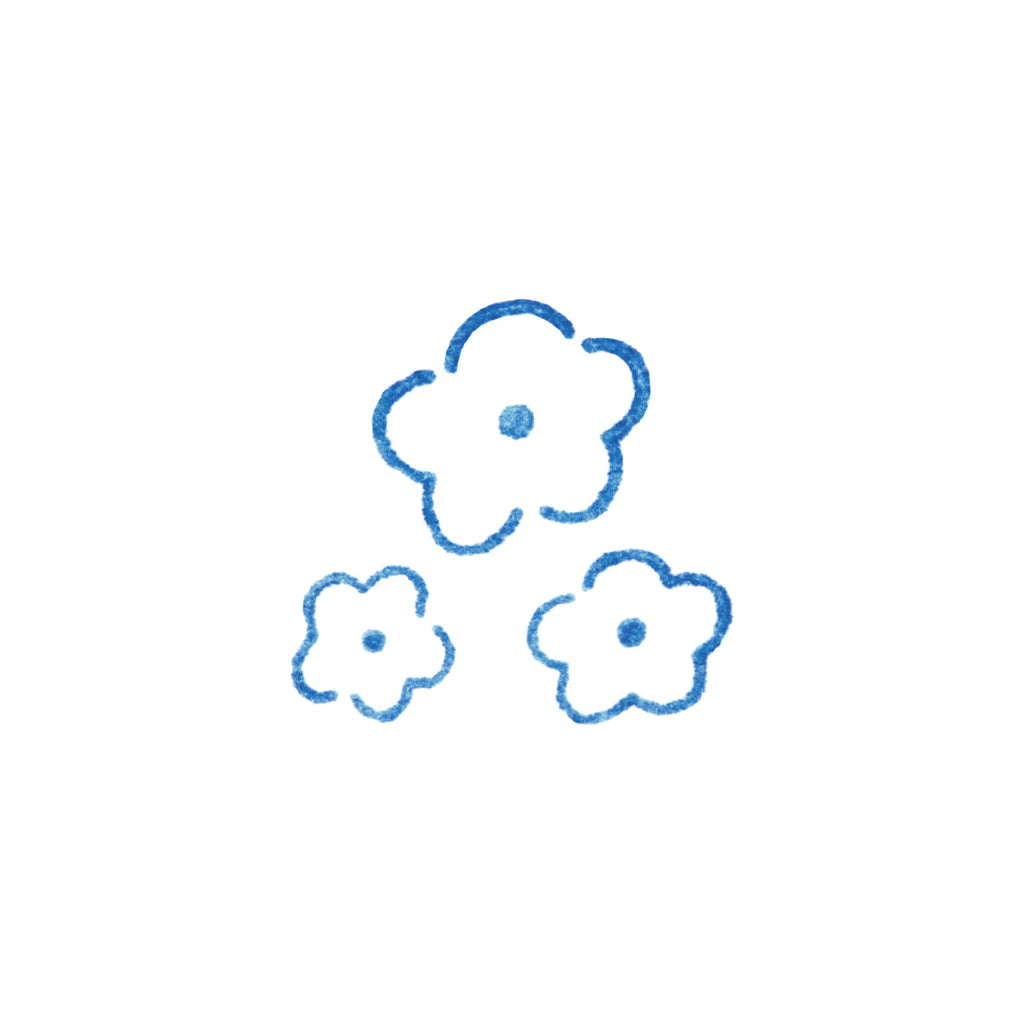 KORI JIRUSHI ICE CUBE STAMP | SMALL FLOWER | KING JIM