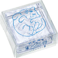KORI JIRUSHI ICE CUBE STAMP | LARGE CAT | KING JIM