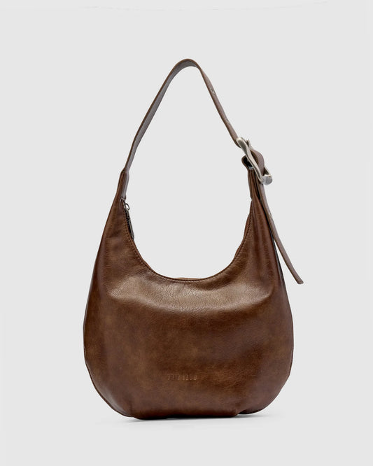 EVERYDAY CROISSANT BAG | WORN CHOCOLATE