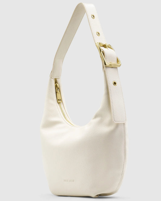 EVERYDAY CROISSANT BAG | OFF WHITE PEBBLE