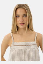 Afends Candice Seersucker Cami Top