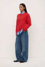 CARTER WOOL SWEATER | FLAME