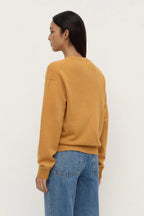 CARTER WOOL SWEATER | HONEY