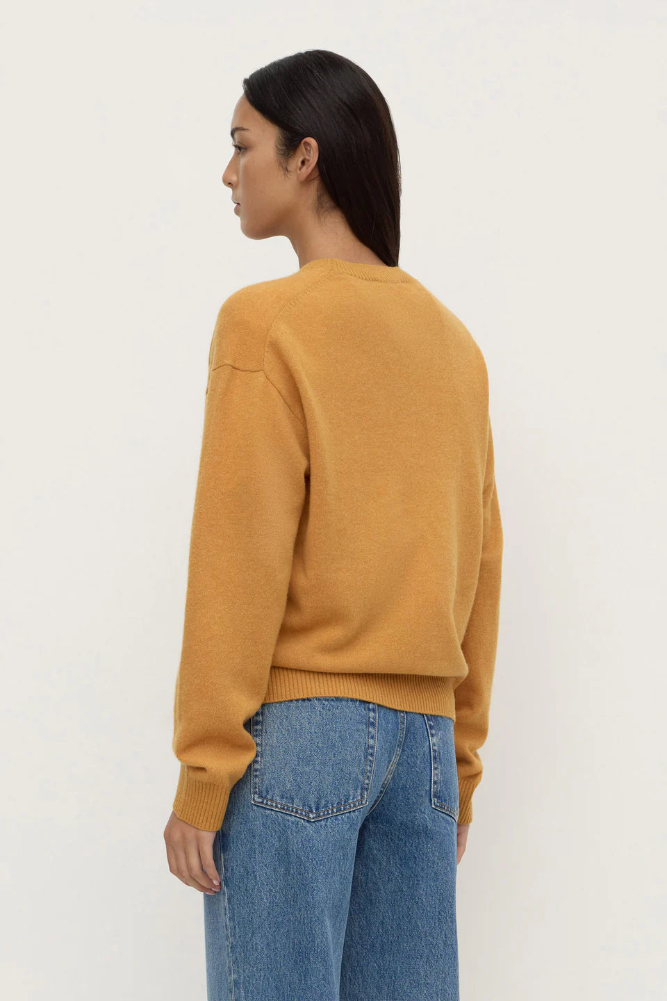 CARTER WOOL SWEATER | HONEY